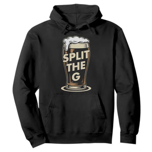 Funny Irish Beer Slit The G Hoodie Stout Beer Drinking Lover TS11 Black Print Your Wear