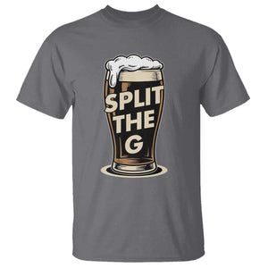 Funny Irish Beer Slit The G T Shirt Stout Beer Drinking Lover TS11 Charcoal Print Your Wear