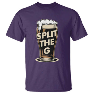Funny Irish Beer Slit The G T Shirt Stout Beer Drinking Lover TS11 Purple Print Your Wear