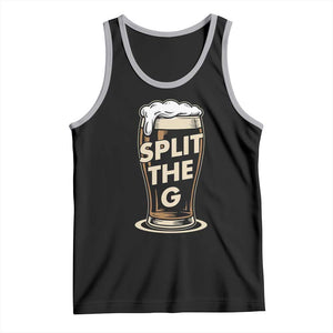 Funny Irish Beer Slit The G Tank Top Stout Beer Drinking Lover TS11 Black Athletic Heather Print Your Wear