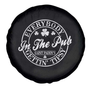 Everybody In The Pub Gettin Tipsy Spare Tire Cover Funny St Patricks Day Beer Drinking TS11 Print Your Wear