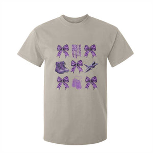 Military Kid Month Camo Coquette Bow T Shirt For Kid TS11 Sand Print Your Wear