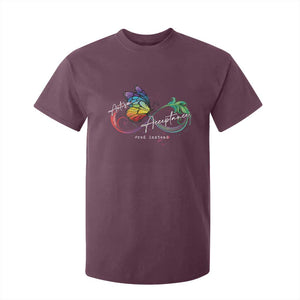 Autism Awareness Acceptance Red Instead T Shirt For Kid Infinity Symbol Rainbow Butterfly Feather TS11 Maroon Print Your Wear