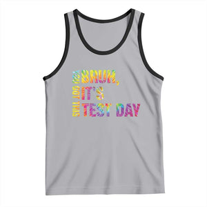 Funny Bruh It's Test Day You Got This Tank Top TS11 Athletic Heather Black Print Your Wear
