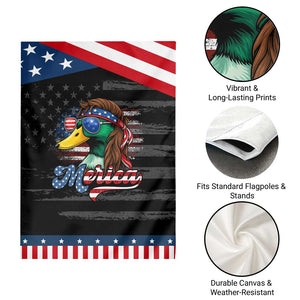 Funny Duck Merica Garden Flag 4th Of July American Flag Patriotic Hunting TS11 Print Your Wear
