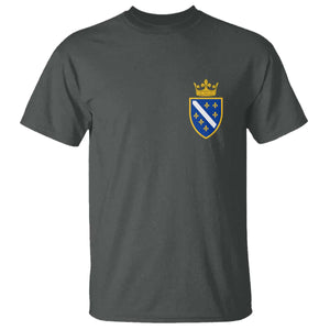 Bosnia and Herzegovina Flag Emblem with Crown T Shirt