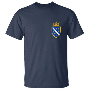 Bosnia and Herzegovina Flag Emblem with Crown T Shirt