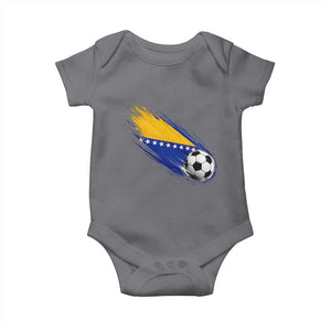 Bosnia and Herzegovina Soccer Lover Bosnian Flag Baby Onesie