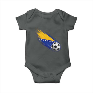 Bosnia and Herzegovina Soccer Lover Bosnian Flag Baby Onesie