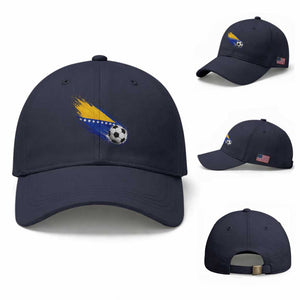 Bosnia and Herzegovina Soccer Lover Bosnian Flag Baseball Cap