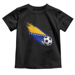 Bosnia and Herzegovina Soccer Lover Bosnian Flag Toddler T Shirt