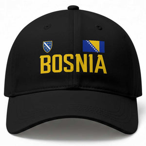 Bosnia and Herzegovina Pride Baseball Cap BiH Bosnian Flag Souvenirs