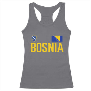 Bosnia and Herzegovina Pride Racerback Tank Top BiH Bosnian Flag Souvenirs