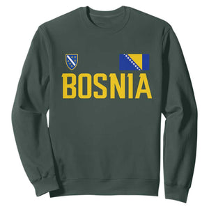 Bosnia and Herzegovina Pride Sweatshirt BiH Bosnian Flag Souvenirs