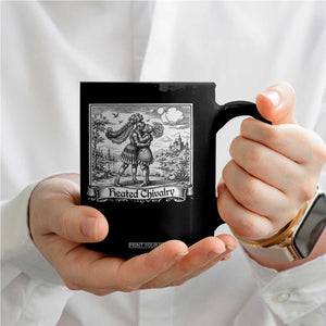 Heated Chivalry Medieval Knights Kissing LGBT Pride Coffee Mug TS11 Print Your Wear