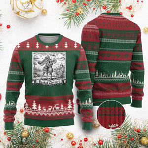 Heated Chivalry Medieval Knights Kissing LGBT Pride Ugly Christmas Sweater TS11 Red Green Print Your Wear