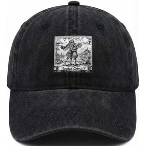 Heated Chivalry Medieval Knights Kissing LGBT Pride Washed Cotton Baseball Cap TS11 Print Your Wear