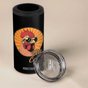 Funny Big Cock Chicken 4 in 1 Can Cooler Tumbler Raunchy Inappropriate Adult Humor TS11 Print Your Wear