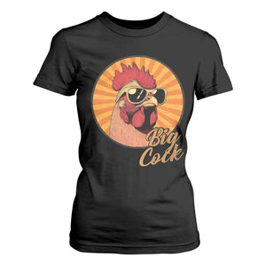Funny Big Cock Chicken T Shirt For Women Raunchy Inappropriate Adult Humor TS11 Black Print Your Wear