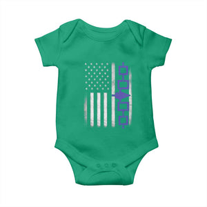 Haudenosaunee Iroquois USA Flag Native American Baby Onesie TS11 Irish Green Print Your Wear