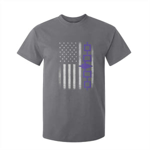 Haudenosaunee Iroquois USA Flag Native American T Shirt For Kid TS11 Charcoal Print Your Wear