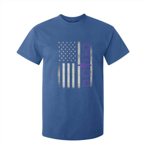 Haudenosaunee Iroquois USA Flag Native American T Shirt For Kid TS11 Royal Blue Print Your Wear