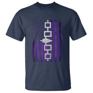 Haudenosaunee Iroquois Pride USA Flag Native American T Shirt TS11 Navy Print Your Wear