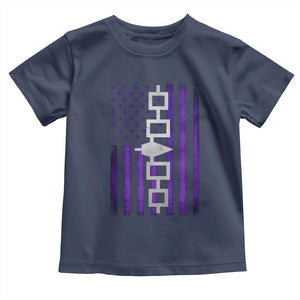 Haudenosaunee Iroquois Pride USA Flag Native American Toddler T Shirt TS11 Navy Print Your Wear