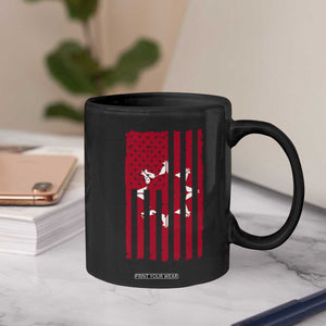 Oglala Lakota Sioux USA Flag Native American Coffee Mug TS11 Print Your Wear
