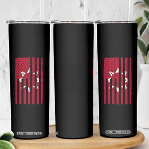 Oglala Lakota Sioux USA Flag Native American Skinny Tumbler TS11 Print Your Wear