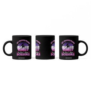 Funny Lesbian Witch Halloween Coffee Mug My Broom Broke So Now I Ride Scissors TS11 Print Your Wear