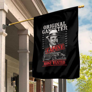 Original Gangster Most Wanted Al Capone Garden Flag Italian American Mafia TS11 Print Your Wear