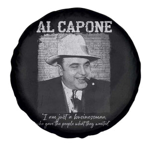 Al Capone Spare Tire Cover I Am Just A Businessman American Gangster Mafia TS11 Print Your Wear
