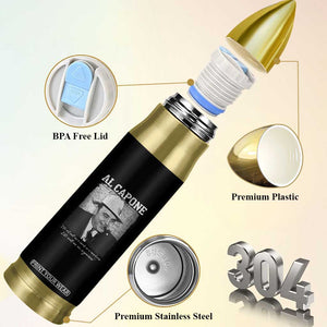 Al Capone Bullet Tumbler Lets Call Me An Organizer American Gangster Mafia TS11 Print Your Wear