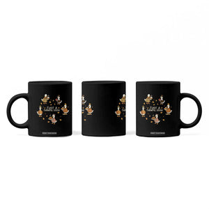 Just A Thankful Goose Coffee Mug Funny Goose Turkey Thanksgiving Fall Season TS11 Print Your Wear