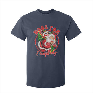 Funny Christmas Dog Owner T Shirt For Kid Dogs For Everybody Santa Sack Chihuahua TS11 Navy Print Your Wear