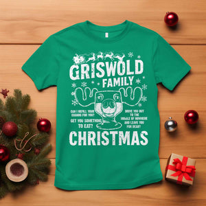 Funny Christmas Vacation Eggnog T Shirt Griswold Family Can I Refill Your Eggnogs Xmas Movie TS11 Irish Green Print Your Wear