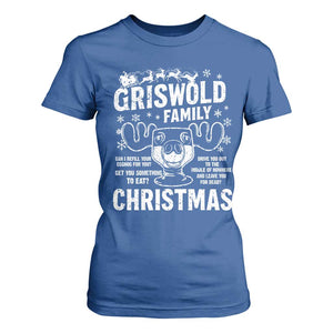 Funny Christmas Vacation Eggnog T Shirt For Women Griswold Family Can I Refill Your Eggnogs Xmas Movie TS11 Royal Blue Print Your Wear
