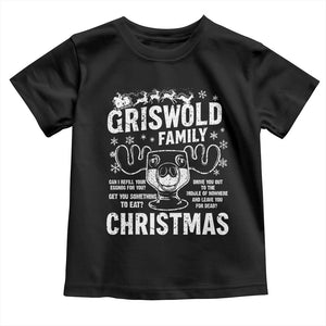 Funny Christmas Vacation Eggnog Toddler T Shirt Griswold Family Can I Refill Your Eggnogs Xmas Movie TS11 Black Print Your Wear