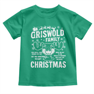 Funny Christmas Vacation Eggnog Toddler T Shirt Griswold Family Can I Refill Your Eggnogs Xmas Movie TS11 Irish Green Print Your Wear
