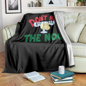 Funny Dont Hog The Nog Christmas Movie Throw Blanket Xmas Vacation Eggnog Moose TS11 Print Your Wear