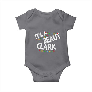 Funny Xmas Movie Its A Beaut Clark Baby Onesie Christmas Vacation Holiday Lights TS11 Charcoal Print Your Wear