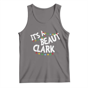 Funny Xmas Movie Its A Beaut Clark Tank Top Christmas Vacation Holiday Lights TS11 Deep Heather Print Your Wear