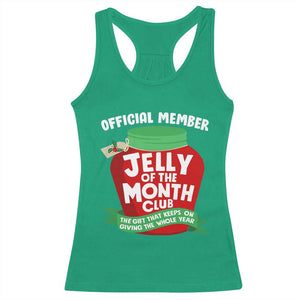Funny Christmas Vacation Movie Racerback Tank Top Official Member Jelly Of The Month Club TS11 Irish Green Print Your Wear