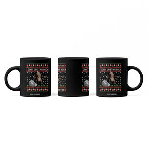 Funny Marcus The Worm Christmas Coffee Mug I Dont Like This Rock Xmas Meme TS11 Print Your Wear