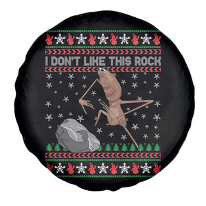 Funny Marcus The Worm Christmas Spare Tire Cover I Dont Like This Rock Xmas Meme TS11 Print Your Wear