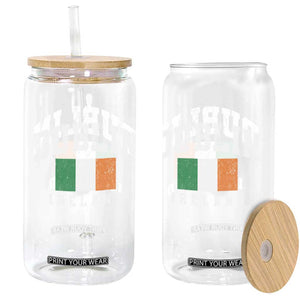 Dublin Ireland Flag Irish Retro Throwback Sports Design Glass Can TS11 Print Your Wear