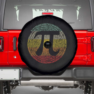 Pi Day Spare Tire Cover 3,14 Pi Number Retro Symbol Math Science TS11 Black Print Your Wear