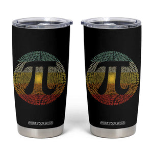 Pi Day Tumbler Cup 3,14 Pi Number Retro Symbol Math Science TS11 Black Print Your Wear