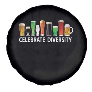 Celebrate Diversity St Patricks Day Beer Drinking Spare Tire Cover TS11 Print Your Wear